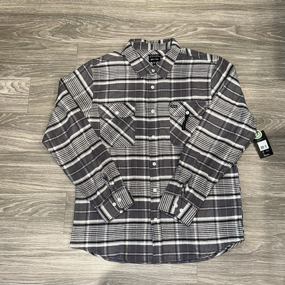 Brixton Bowery flannel. Size XL. NWT